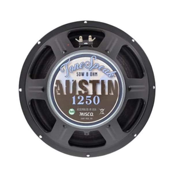 Main product image for ToneSpeak Austin 1250 12" American Voiced Guitar Speaker 8 Ohm291-120